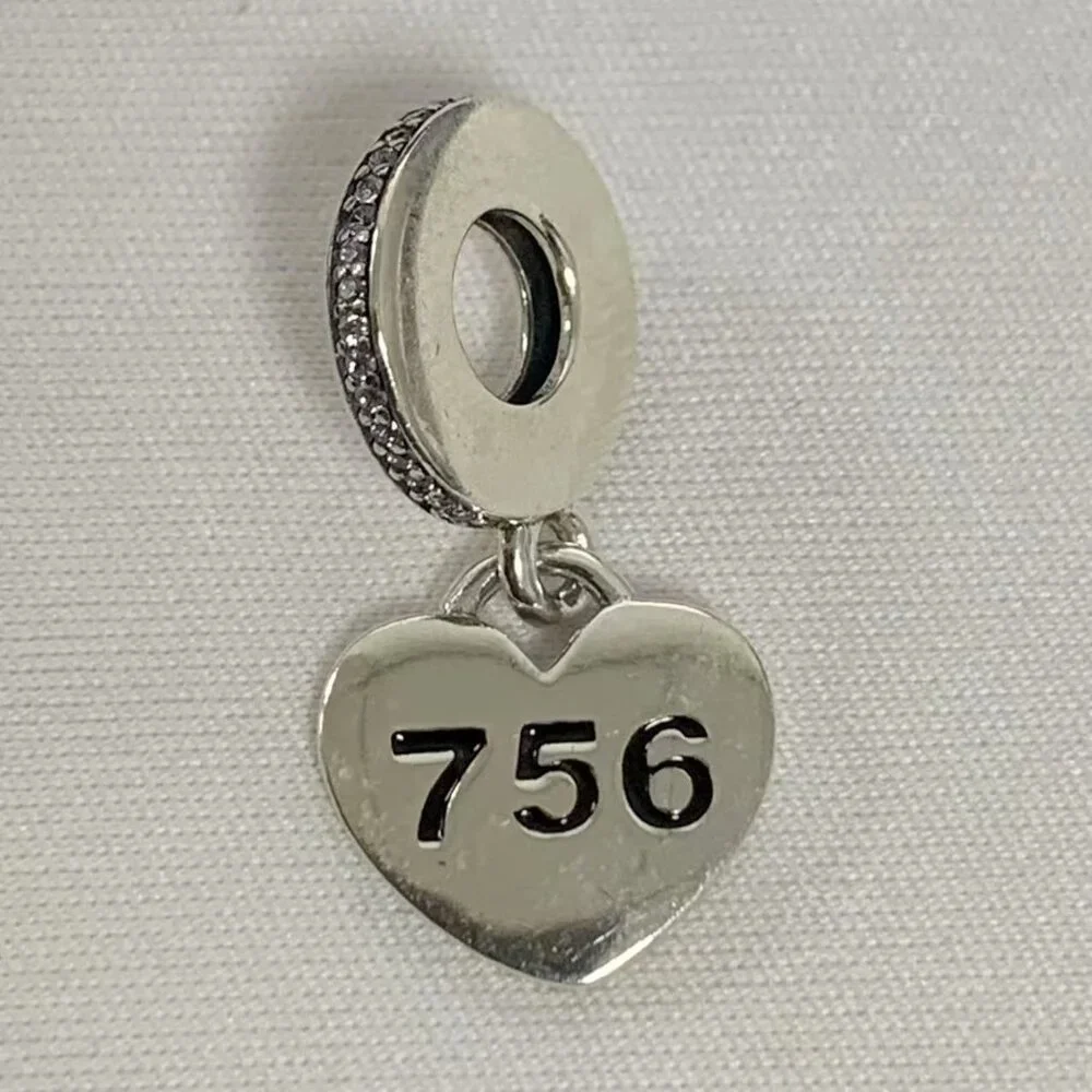Pandora USA Flag 756 Exclusive Charm, S925 Silver Jewelry